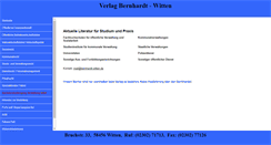 Desktop Screenshot of bernhardt-schuenemann.de